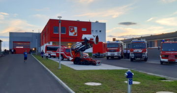 Eröffnung des neuen Feuerwehrhauses in Zurndorf