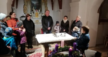 Kirchenführung & Abendrorate mit den EK-Kindern in Zurndorf
