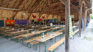 alles war vorbereitet ...