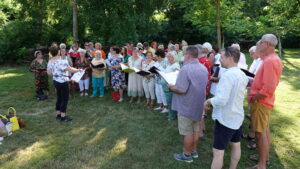 letzte "Backstage"-Probe