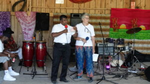 Anita & Gerald begrüßen