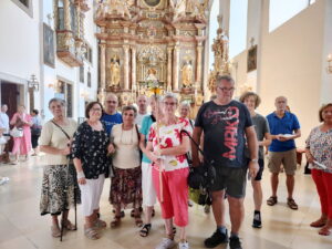 wir waren nur eine kleine Gruppe, aber soo heiß (wie heuer) war's lange nicht :/ - Foto © Martina Hafner