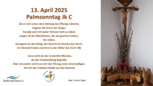 So, 13. Apr. 2024 Palmsonntag