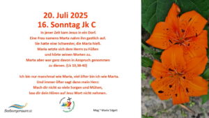 So, 20. Juli 2025