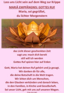 Adventimpuls Mariä Empfängnis 2025